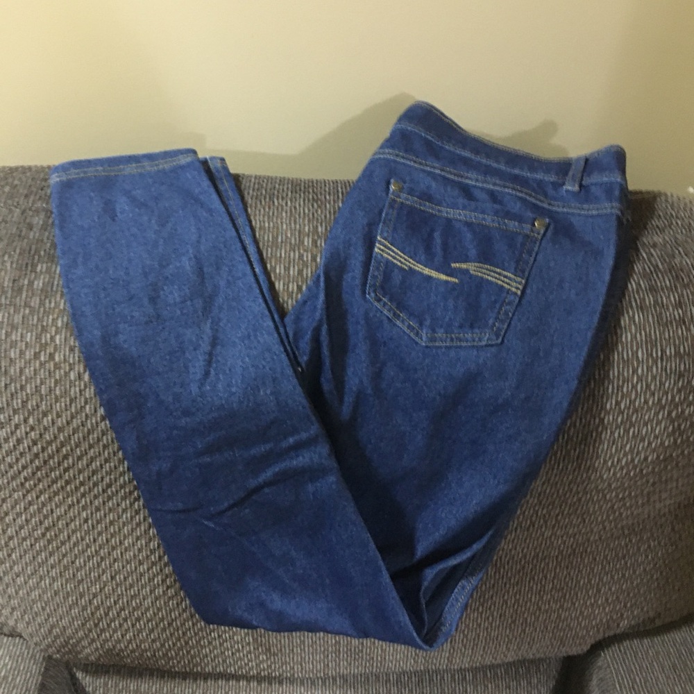 Women's Blue Denim Jeggings